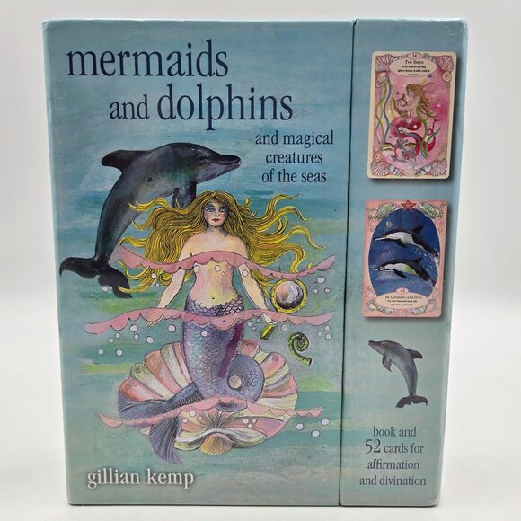 Mermaids And Dolphins And Magical Creatures Of The Seas By Gillian Kemp New Read - Picture 1 of 9